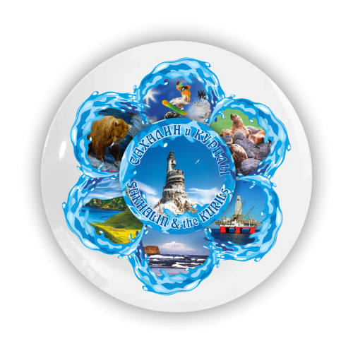 Sakha wave crab plate уке